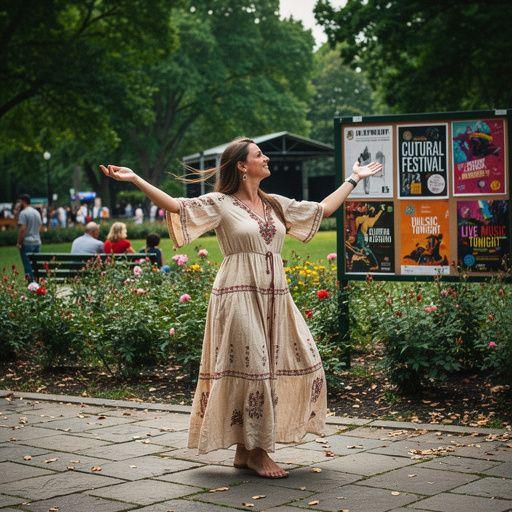 Kritik píšící recenzi na kulturní událost v notýsku.